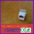 RJ11 6P4C telephonic Atacado Cat3 keystone jack